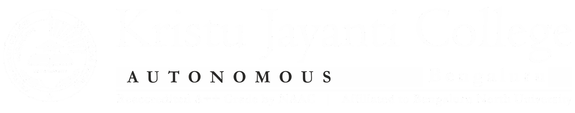 Kristu Jayanti College logo