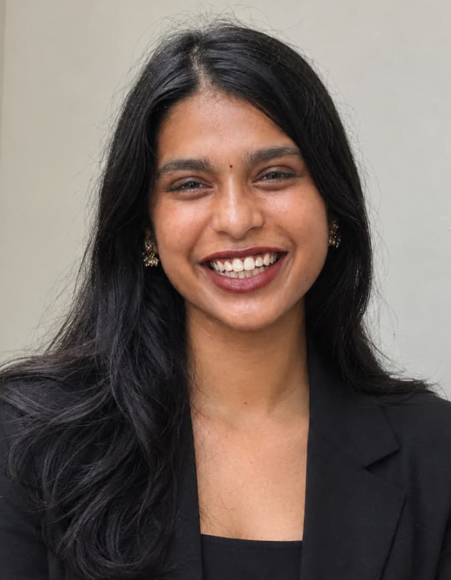 Research Scholar Swathi T Mahendran