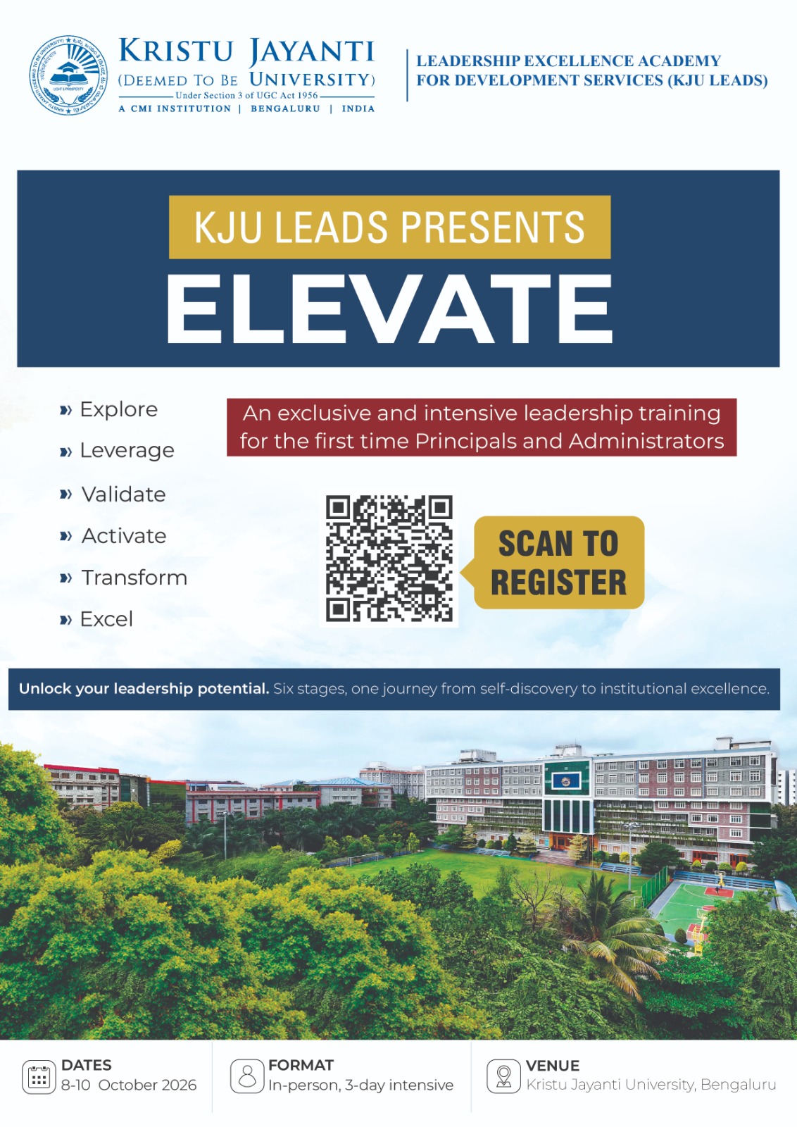 ELEVATE programme poster
