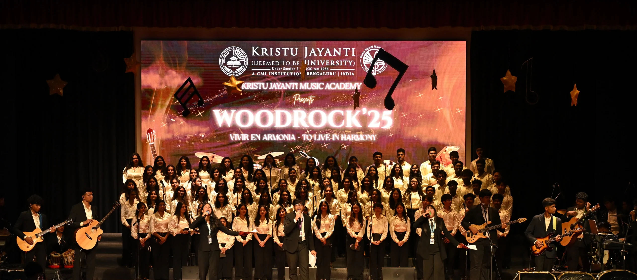 Kristu Jayanti Music Academy Woodrock Live Concert Performance